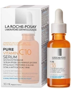 La Roche-Possay Pure Vitamin C10, skoncentrowane serum przeciwzmarszczkowe z witaminą C, skóra wrażliwa, 30 ml