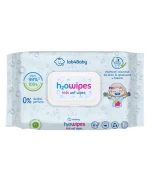 Lab4Baby H2O Wipes Kids, Chusteczki nawilżające dla dzieci, 24 sztuki