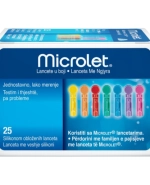 Microlet, lancety, 25 sztuk