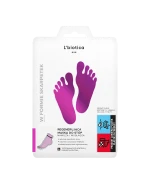 L'Biotica Home Spa, maska regenerująca do stóp, nasączane skarpetki, 32 ml