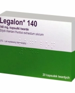 Legalon 140 mg, 20 kapsułek twardych (import równoległy)