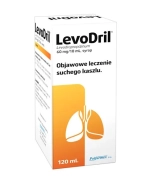 LevoDril, 60 mg/10 ml, syrop, 120 ml