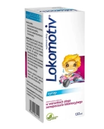 Lokomotiv, syrop dla dzieci powyżej 3 roku, smak landrynkowy, 130 ml