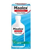 Maalox (35 mg + 40 mg)/ml, zawiesina doustna, 250 ml