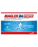 Maglek B6 Forte 100 mg+10 mg, 60 tabletek