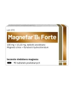 Magnefar B6 Forte, 90 tabletek powlekanych