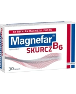 Magnefar B6 Skurcz, 30 tabletek