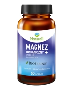 Naturell Magnez Organiczny+, 50 kapsułek