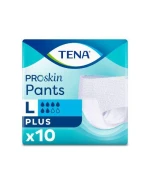 Tena Pants ProSkin Plus L, Majtki chłonne, 10 sztuk