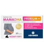 MamaDHA Premium+, 60 kapsułek