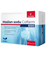Colfarm Maślan Sodu 600 mg, 60 kapsułek