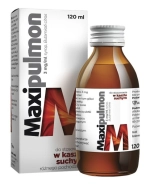 Maxipulmon 3 mg/ml, syrop na kaszel suchy, 120 ml