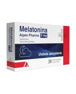 Melatonina 5 mg Alpen Pharma, 30 tabletek rozpadających się w jamie ustnej