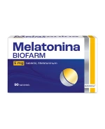 Melatonina Biofarm 5 mg, na sen, 90 tabletek
