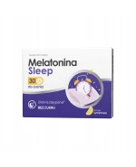 Melatonina Sleep, smak cytrynowy, tabletki do ssania, 30 sztuk