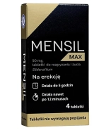Mensil Max 50 mg, 4 tabletki do żucia