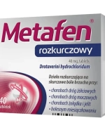 Metafen rozkurczowy 40 mg, 40 tabletek