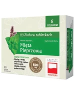 Colfarm, Mięta pieprzowa, 60 tabletek