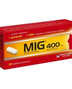 MIG 400 mg, 20 tabletek powlekanych