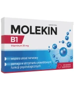 Molekin B1, tiamina 35 mg, 60 tabletek powlekanych