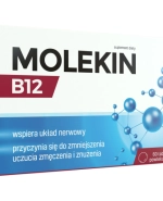 Molekin B12 100 µg, 60 tabletek powlekanych