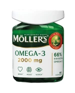 Moller's Omega-3 2000 mg, 60 kapsułek