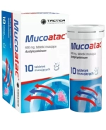 Mucoatac 600 mg, 10 tabletek musujących