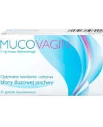 Mucovagin 5 mg, globulki dopochwowe, 10 sztuk