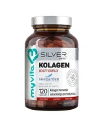 MyVita Silver Kolagen Beauty Complex, naturalny kolagen norweski, 120 kapsułek