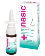 Nasic (0,1 mg + 5 mg)/dawkę, aerozol do nosa, 10 ml