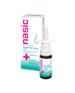 Nasic (0,1 mg + 5 mg)/dawkę, aerozol do nosa, 10 ml