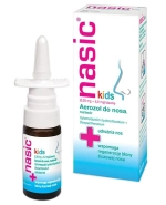 Nasic Kids (0,05 mg + 5 mg)/dawkę, aerozol do nosa dla dzieci od 2 do 6 lat, 10 ml