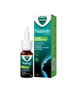 Nasivin Vicks Sinex Aloes i Eukaliptus 0,5 mg/ml, aerozol do nosa, 15 ml
