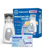 Nebucare Secure  Zestaw do nebulizacji, 1 sztuka