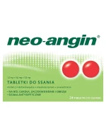 Neo-Angin 1,2 mg + 0,6 mg + 5,9 mg, 24 tabletki do ssania