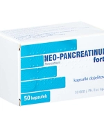 Neo-Pancreatinum Forte 10000 j.Ph.Eur., 50 kapsułek dojelitowych