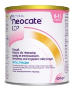 Neocate LCP, hipoalergiczna dieta dla niemowląt od urodzenia i dzieci, 400 g