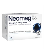 NeoMagB6 100 mg + 10 mg, 60 tabletek