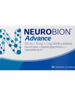 Neurobion Advance 100 mg + 50 mg + 1 mg, 30 tabletek powlekanych