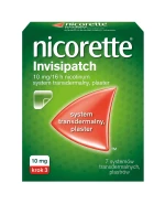 Nicorette Invisipatch 10 mg/16 h, system transdermalny, plaster, 7 sztuk