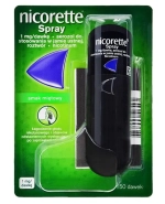 Nicorette Spray 1 mg/dawkę, aerozol do stosowania w jamie ustnej, 150 dawek