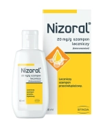Nizoral 20 mg/g, szampon przeciwłupieżowy, 60 ml