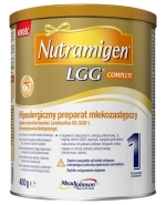 Nutramigen 1 LGG Complete, hipoalergiczny preparat mlekozastępczy, od urodzenia, 400 g