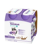 Nutridrink, preparat odżywczy dla dzieci powyżej 1 roku, smak czekoladowo-karmelowy, 4 x 125 ml