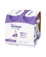 Nutridrink, preparat odżywczy dla dzieci powyżej 1 roku, smak neutralny, 4 x 125 ml