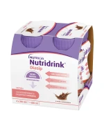 Nutridrink Diasip, preparat odżywczy dla diabetyków, płyn, smak czekoladowy, 4 x 200 ml