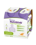 Nutridrink Protein Plant Based, preparat odżywczy, smak dyni z marchewką i imbirem, 4 x 200 ml