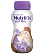 NutriKid Multi Fibre, preparat odżywczy dla dzieci powyżej 1 roku, smak czekoladowy, 200 ml