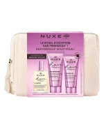 Zestaw Nuxe Hair Prodigieux, odżywcza maska, 30 ml + nabłyszczający szampon, 50 ml + nabłyszczająca odżywka, 30 ml + kosmetyczka