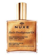 Nuxe Huile Prodigieuse Or, suchy olejek ze złotymi drobinkami do ciała, twarzy i włosów, 100 ml